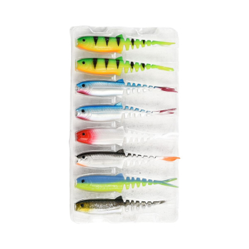 Zestaw przynęt S.G. Cannibal Minnow12,5cm/12g8szt#