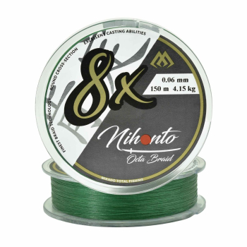 Plecionka Mikado Nihonto Octa B.0.06mm150m ziel.