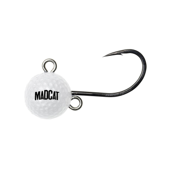 Główka jig. Madcat Golf Ball Hot #9/0 120g