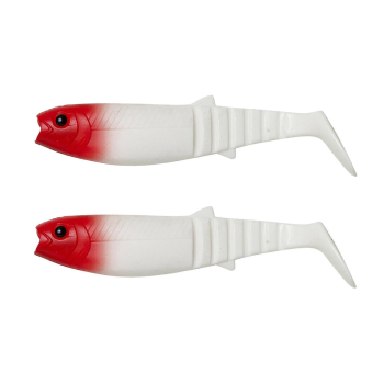 Przynęta S.G. Cannibal Shad 17.5cm Red Head 2szt