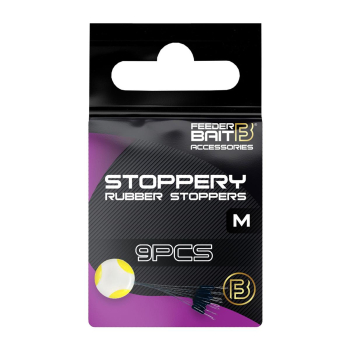 Stopery gumowe Feeder Bait M 9 sztuk
