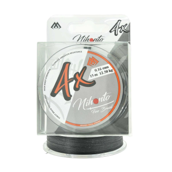 Plecionka Mikado Nihonto Fine B.0.16mm 15m czarna