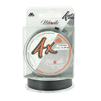Plecionka Mikado Nihonto Fine B.0.18mm 15m czarna