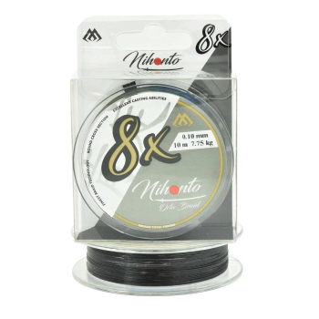 Plecionka Mikado Nihonto Octa B.0.10mm 10m czarna