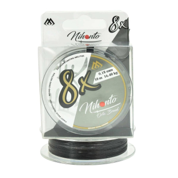 Plecionka Mikado Nihonto Octa B.0.18mm 10m czarna