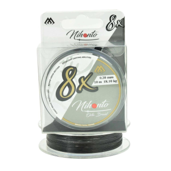 Plecionka Mikado Nihonto Octa B.0.20mm 10m czarna