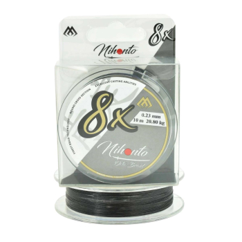 Plecionka Mikado Nihonto Octa B.0.23mm 10m czarna
