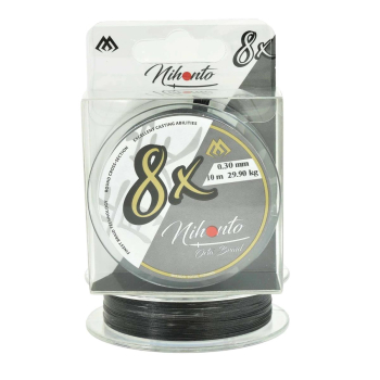 Plecionka Mikado Nihonto Octa B.0.30mm 10m czarna