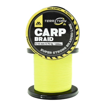 Plecionka Mikado Territory Carp 0.14mm 1200m fluo