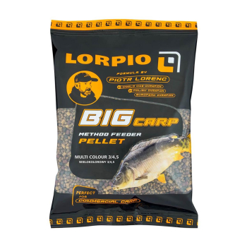 Pellet Lorpio Big Carp Multicolour3.0mm/4.5mm 700g