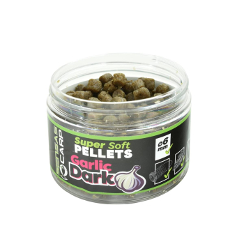Pellet s.soft Sensas 6mm Garlic Dark 60g.