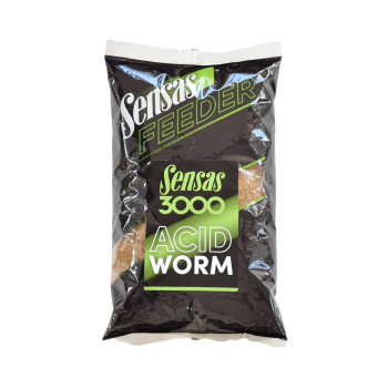 Zanęta Sensas Feeder 3000 Acid Worm 1 kg#
