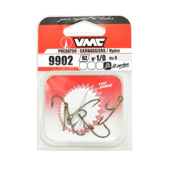 Kotwica VMC D.Ryder 9902 RD rozmiar"1/0" op.5 szt