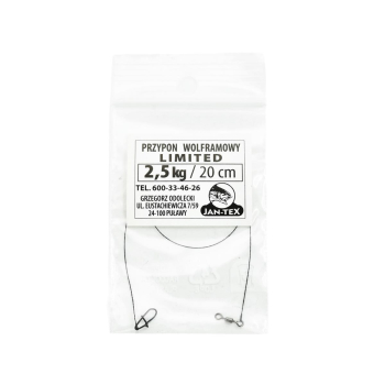 Przypon wolframowy Limited 20cm 2.5 kg 1szt.(10)
