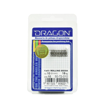 Krętlik Dragon Rolling no.10  10szt