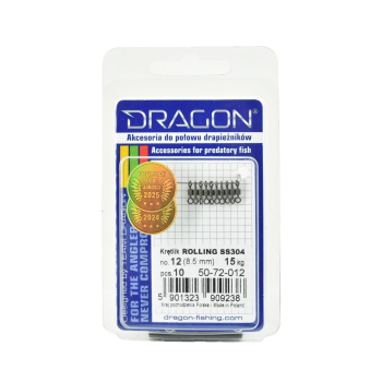 Krętlik Dragon Rolling no.12  10szt