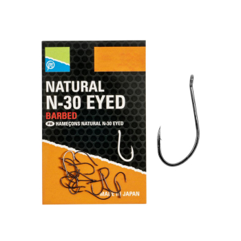 Haki Preston Natural N-30 Eyed r.18 op.15szt.