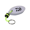 Breloczek do kluczy Daiwa 8cm biało-żółty