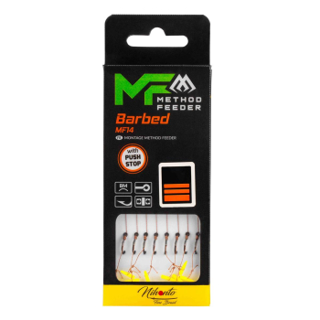 Haki Mikado MF. przypon push stop r.10 op 8szt
