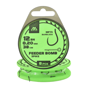 Haki Mikado Feeder Bomb MF14 prz.igła  r.12 op8szt
