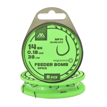 Haki Mikado Feeder Bomb MF14 prz.igła  r.14 op8szt