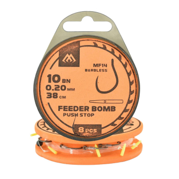 Haki Mikado Feeder Bomb MF14 prz.push  r.8 op8szt