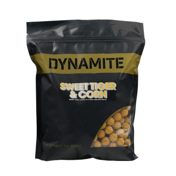Kulki DB. Sweet Tiger & Corn Boilies 12mm op.1 kg