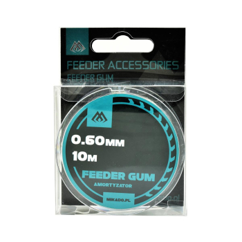 Amortyzator Mikado Feeder Gum 0.60mm 10m