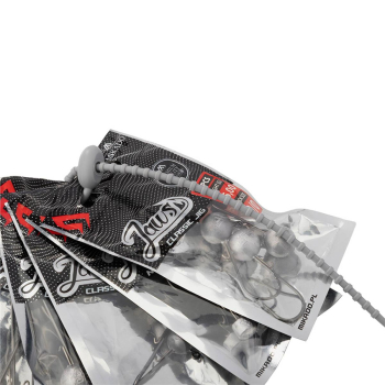 Zapięcie Mikado silikonowe szare 21,5cm (50)-125251