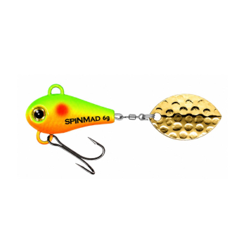 Wirujący ogonek SpinMad Mag 6.0g kolor Toxic