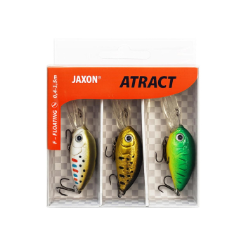 Zestaw woblerów Jaxon Atract XHM 4cm/4,8g 3szt