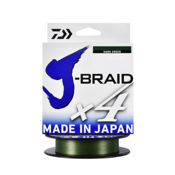 Plecionka Daiwa J-Braid X4E c.zielona 0.21mm/135m
