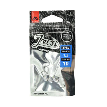Główka jigowa Mikado Jaws Micro 1.5g #10(5)