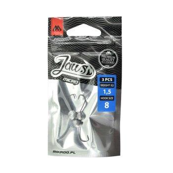 Główka jigowa Mikado Jaws Micro 1.5g #8(5)