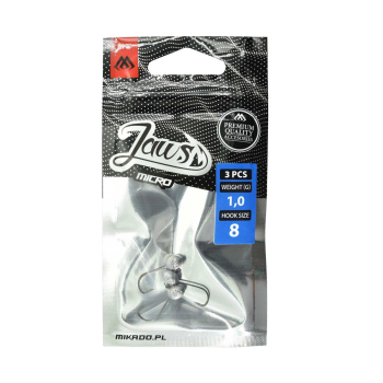 Główka jigowa Mikado Jaws Micro 1g #8(5)