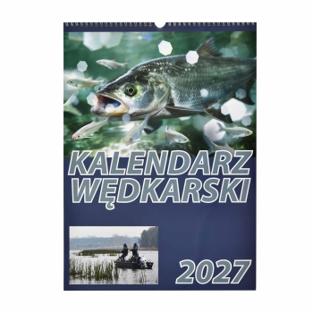 Kalendarz wędkarski ścienny 2027