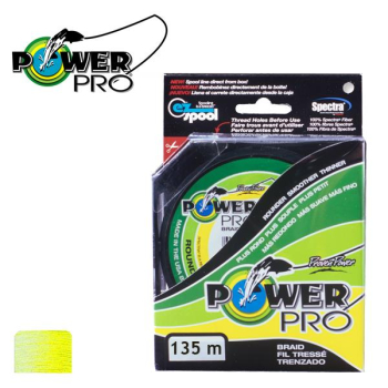 Plecionka Power Pro Hi-Vis Yellow 0,15 mm 135 m