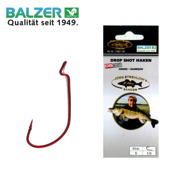 Haki Balzer Drop Shot 16621 rozmiar1/0 op.5 sztuk