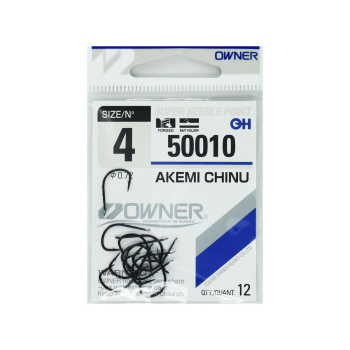 Haczyki Owner 50010/4 - czarny+
