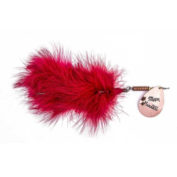 Błystka Mepps Giant Marabou miedź/czerwony 40g-34874