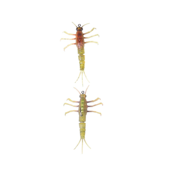 Przynęta S.G.3D TPE Mayfly Nymph 5cm/2.5g-02 Olive