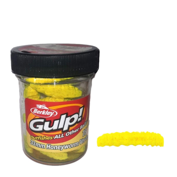 Przynęta Berkley Gulp! Honey Worm 3.3cm(honey ye.)