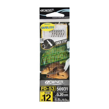 Haczyki Owner FD53/12 z przyponami (5)*