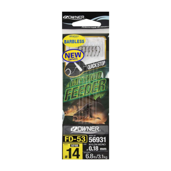 Haczyki Owner FD53/14 z przyponami (5)*