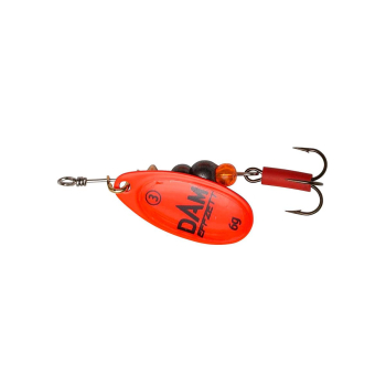 Błystka Effzett Fluo Spinner 4g #2 red