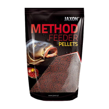 Pellet Jaxon Method Feeder 2mm 500gmorwa czerwona+