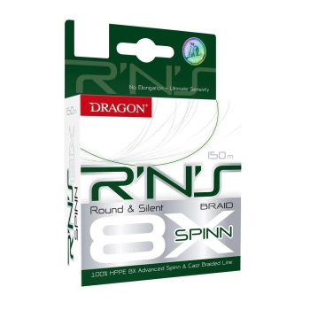 Plecionka Dragon RNS 8X Spinn ziel. 0.16mm 150m