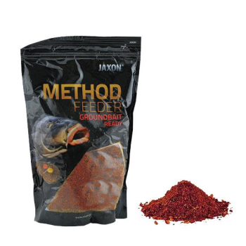 Zanęta Jaxon Met. Feeder Ready 750g morwa czerwona
