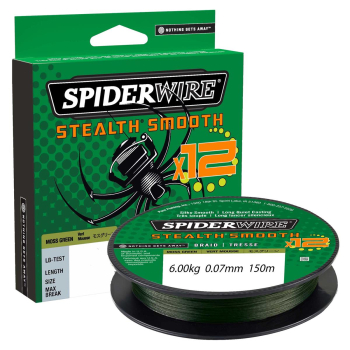 Plecionka Spiderwire SS12 Moss Green 0.07mm/150m*