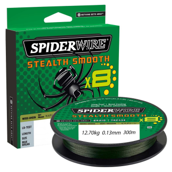 Plecionka Spiderwire SS8 Moss Green 0.13mm/300m